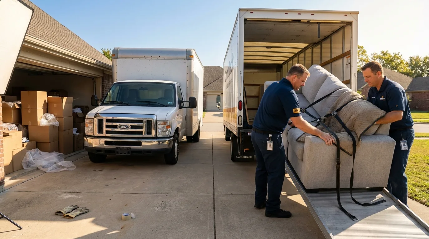 DIY truck vs professional crew comparison in Whitesboro